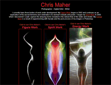 Tablet Screenshot of chrismaher.com